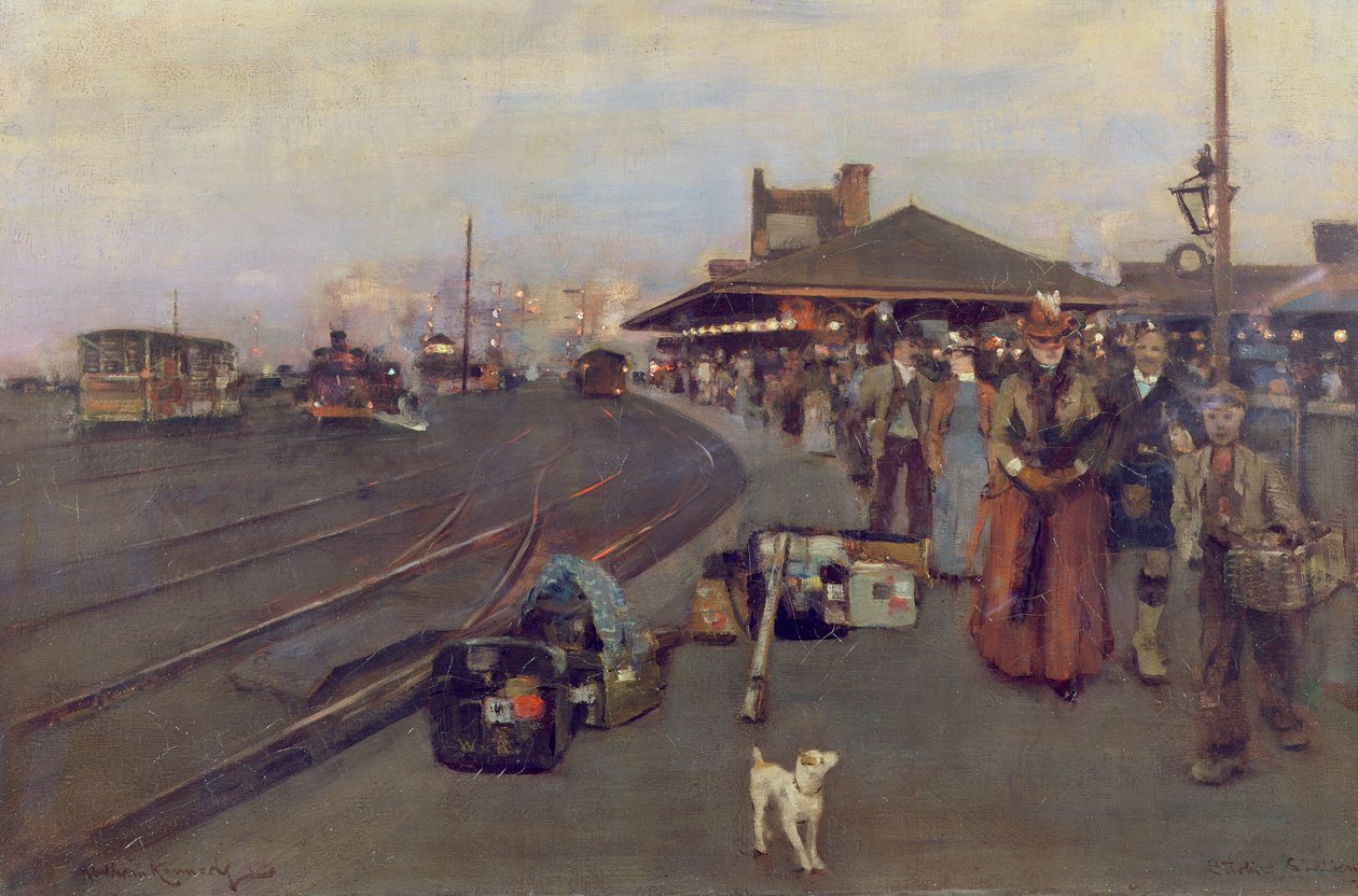 Stirling Station, 1888 av William Kennedy