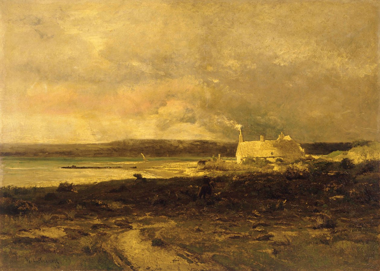 Cottage by the Sea av William Lamb Picknell
