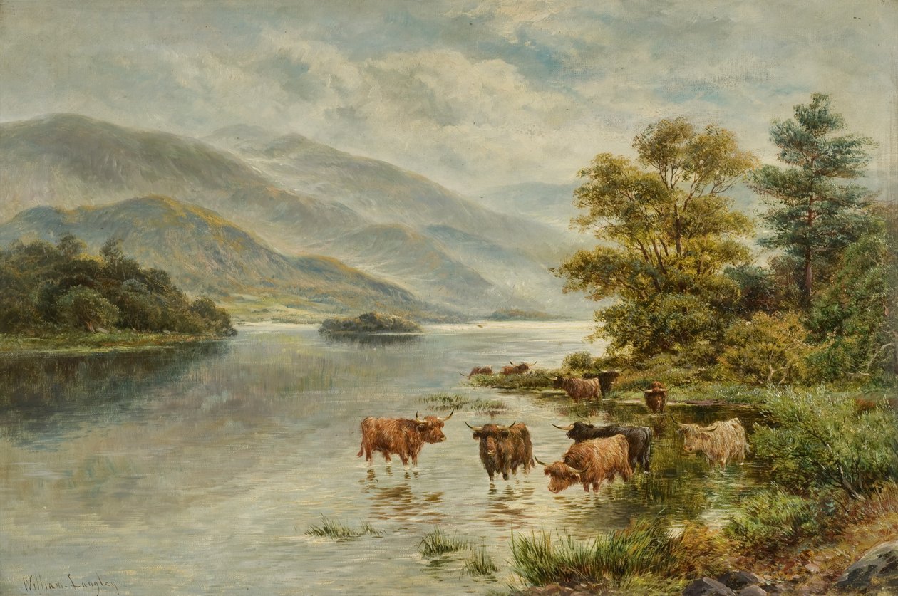 Loch Etive av William Langley