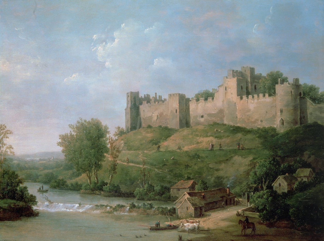 Ludlow Castle swed av William Marlow