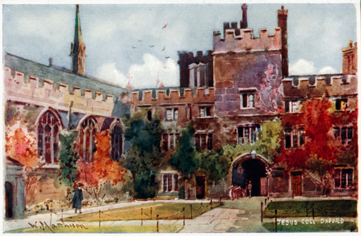 Jesus College av William Matthison