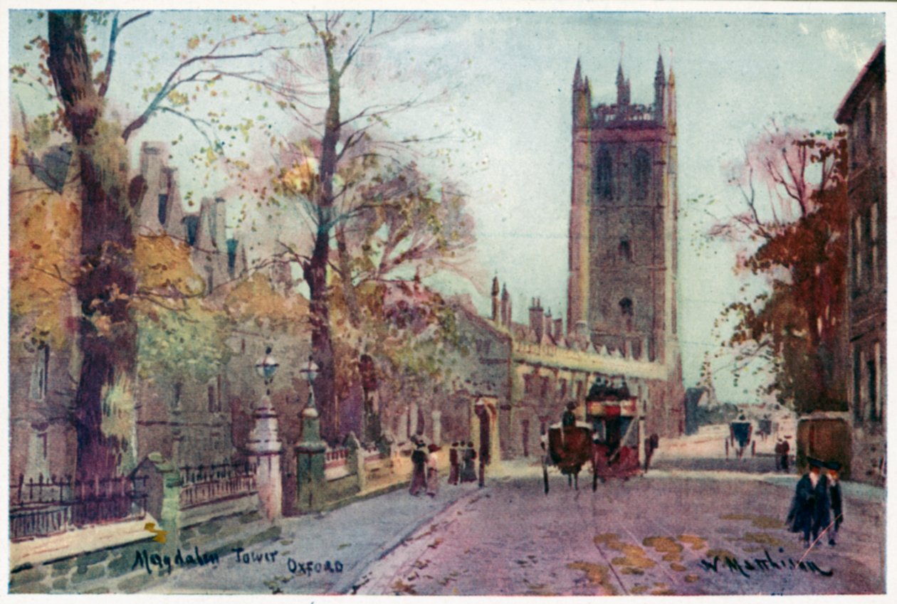 Magdalen College Tower av William Matthison