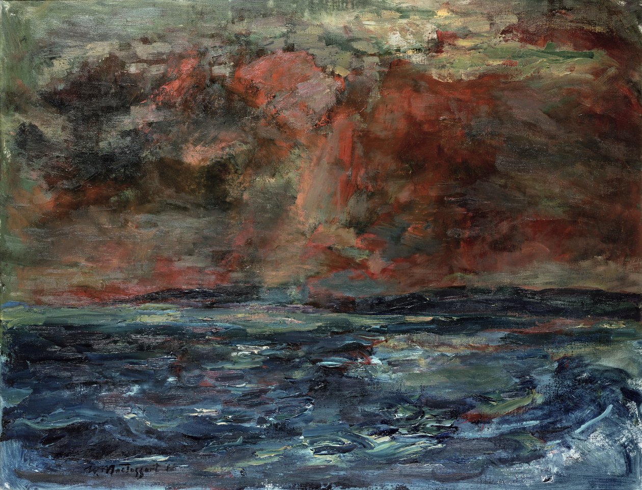 Storm moln av William McTaggart