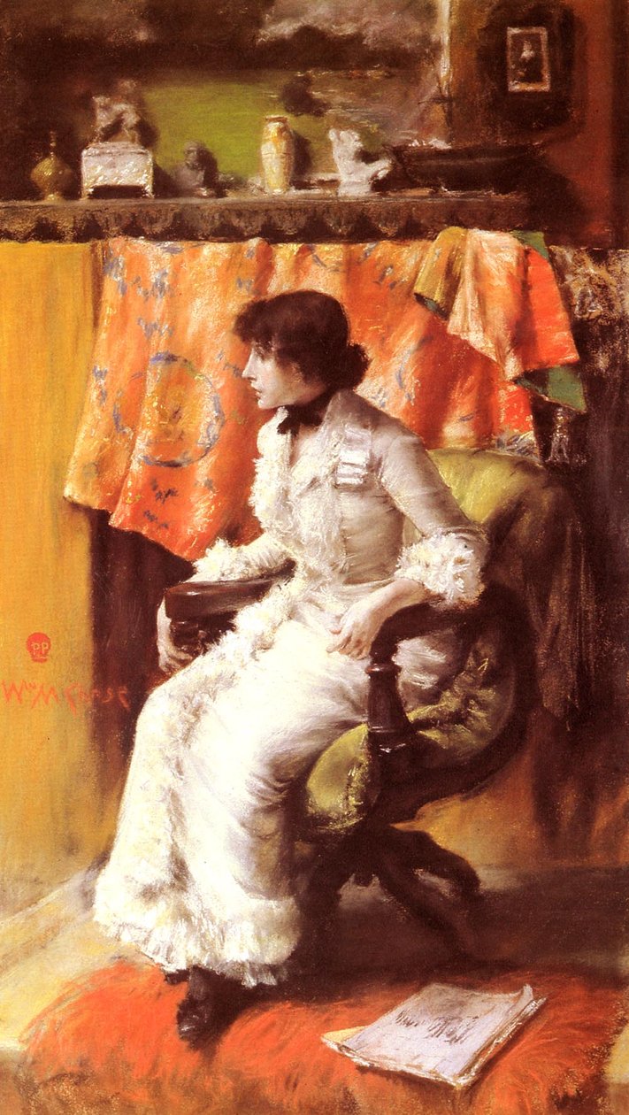  In The Studion av William Merritt Chase
