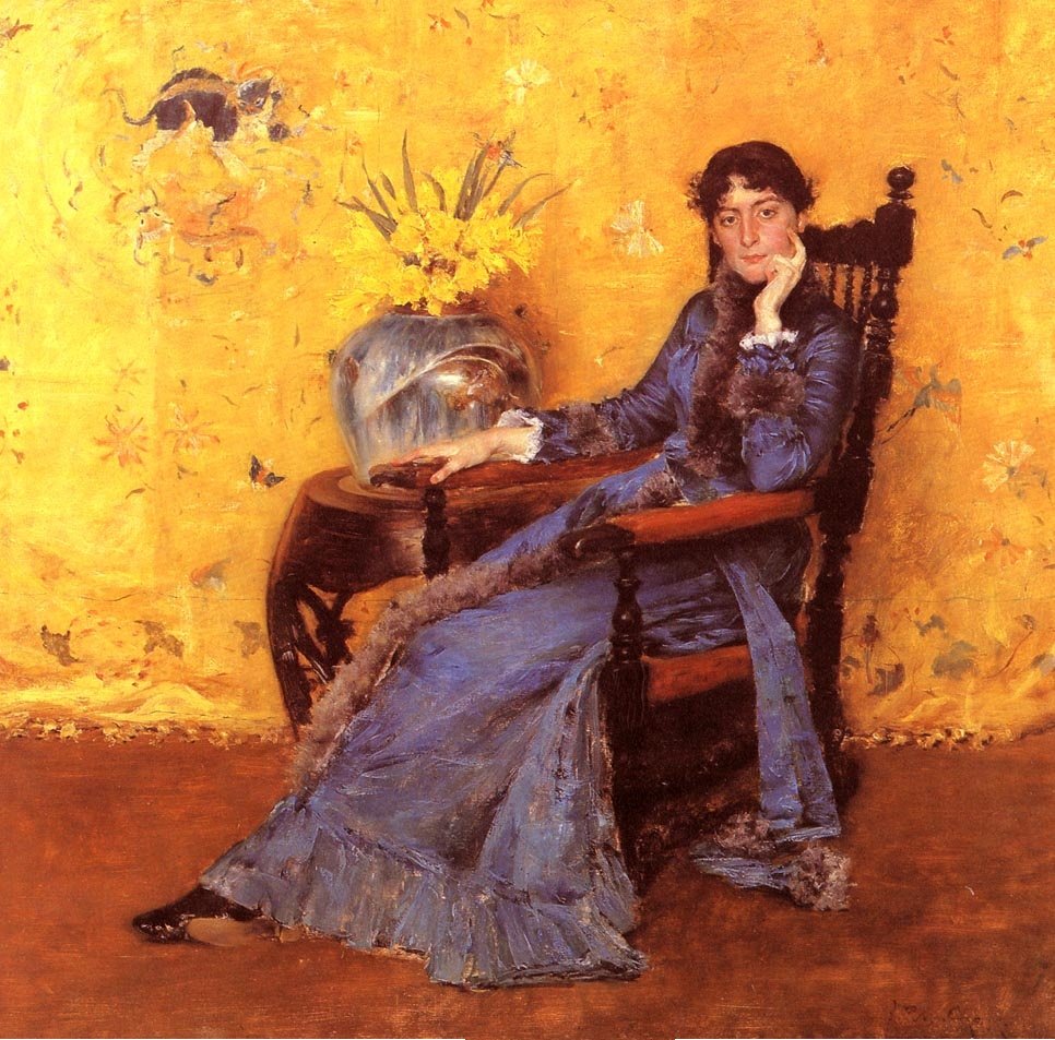 Portrait of Miss Dora Wheeler av William Merritt Chase
