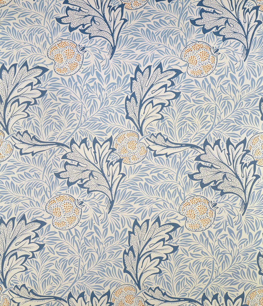 "Apple" design (textil) av William Morris