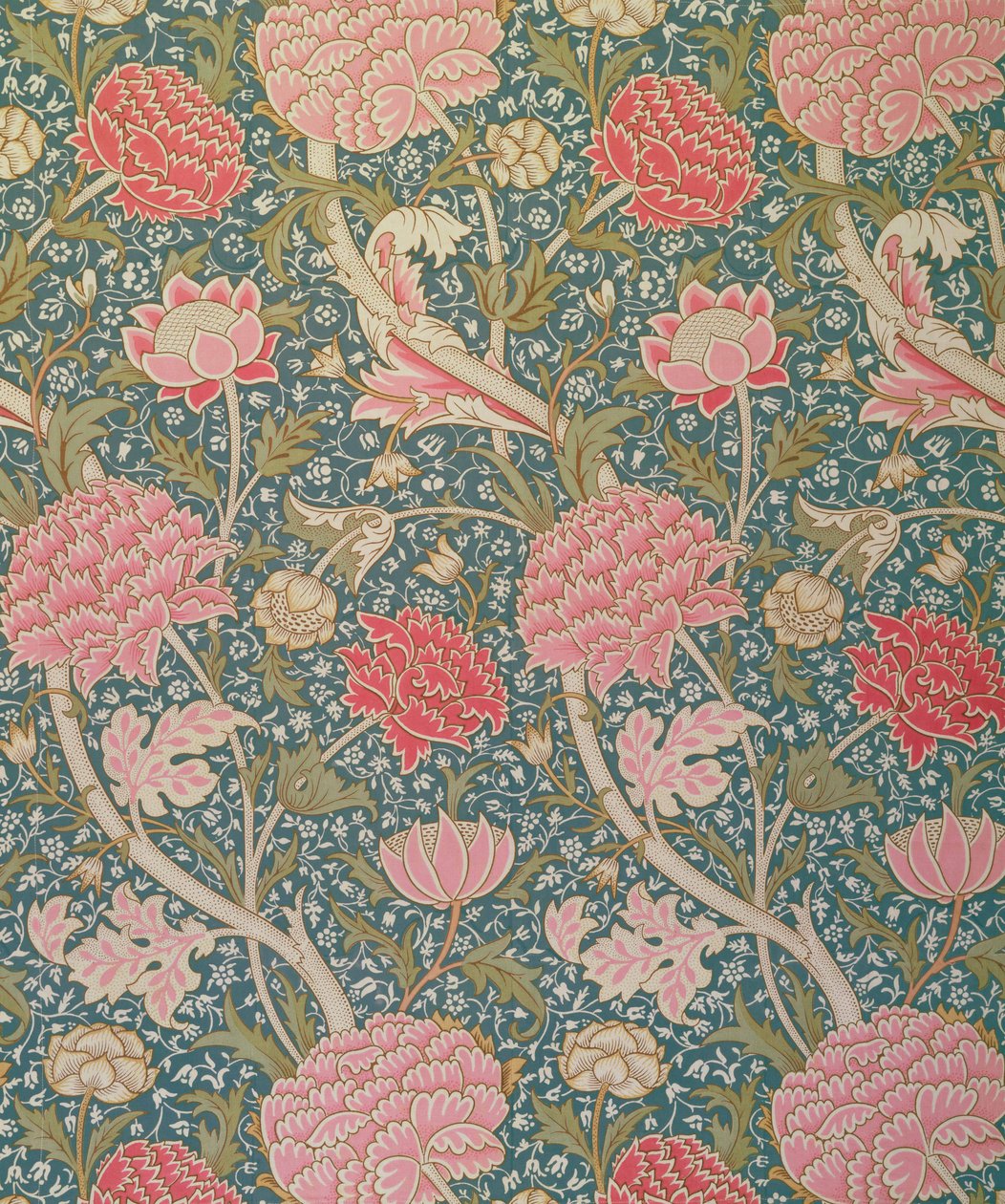 "Cray", 1884 (tryckt bomull) av William Morris