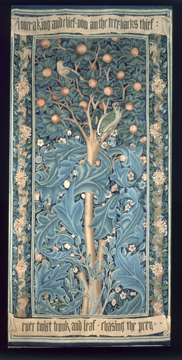 Tapet av William Morris (1834-96) 1885 (för detaljer se 87205) av William Morris