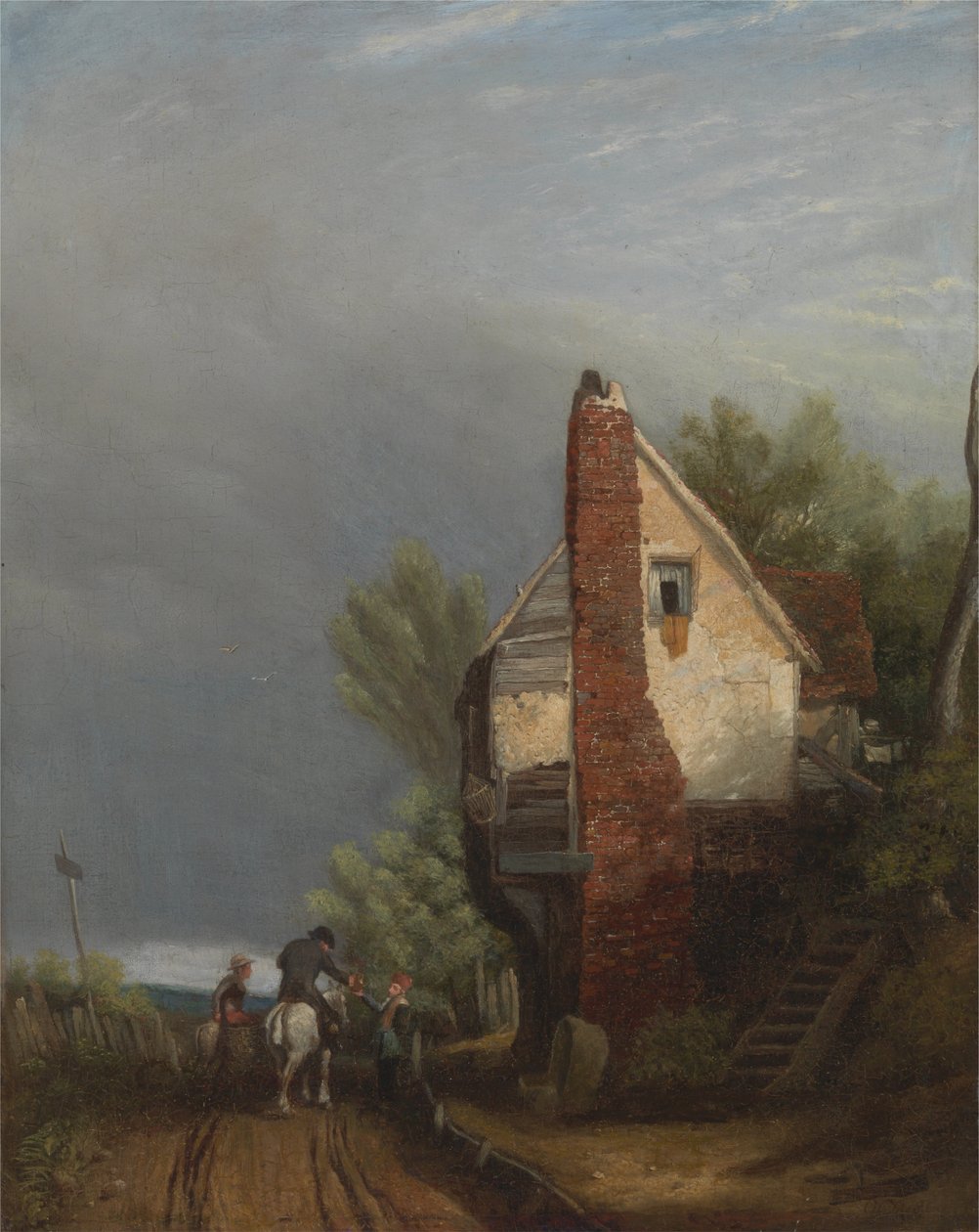 An Old Gable av William Mulready