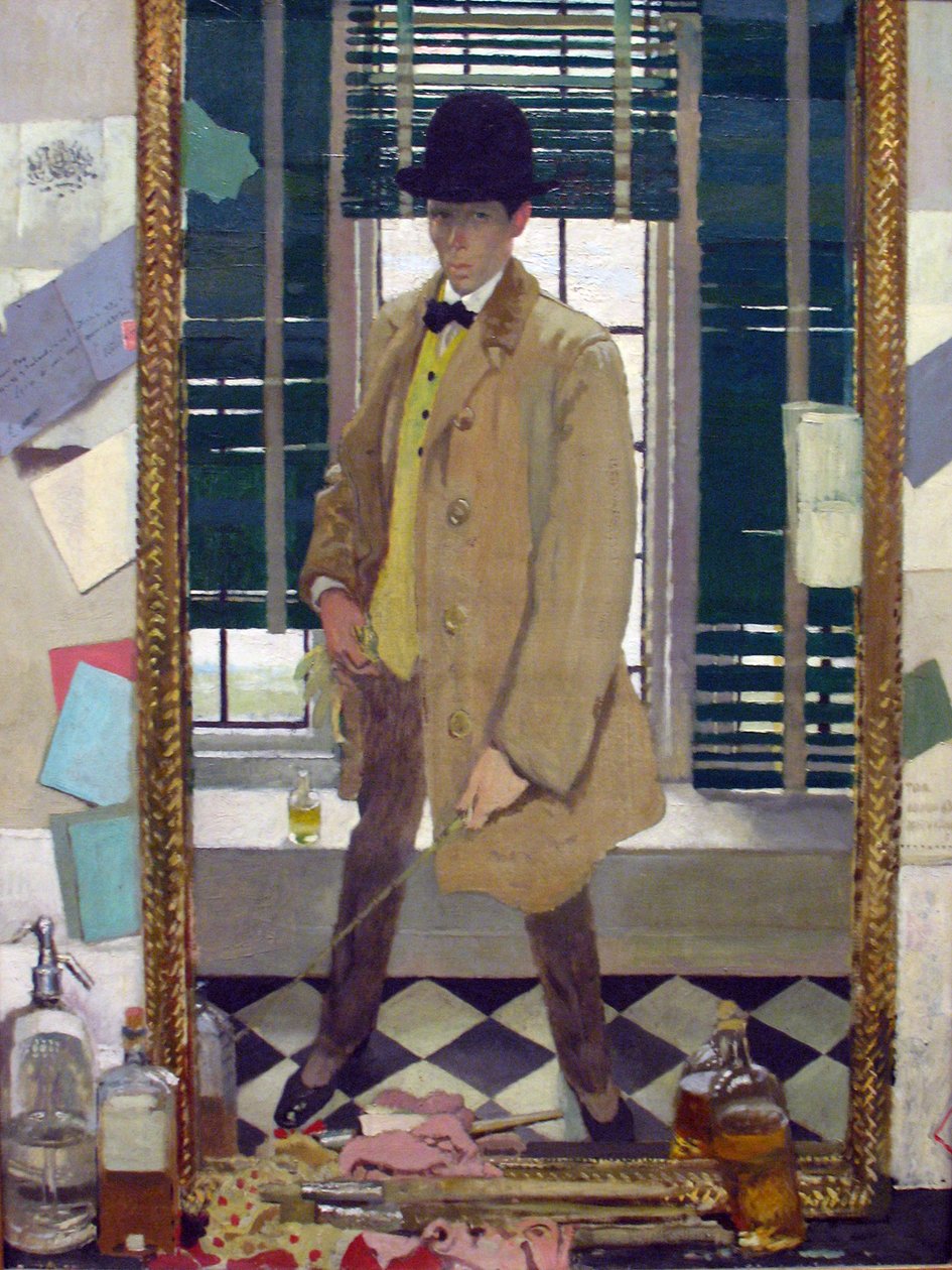  Self-portraitnDeutsch: Selbstportraitn: n  av William Orpen