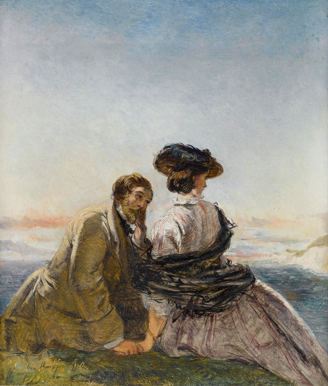 Älskarna av William Powell Frith
