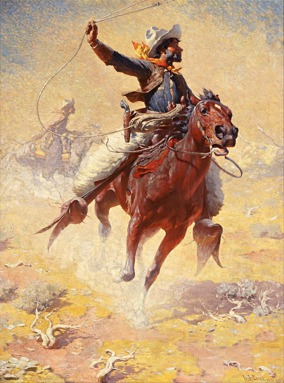 The Roping av William Robinson Leigh