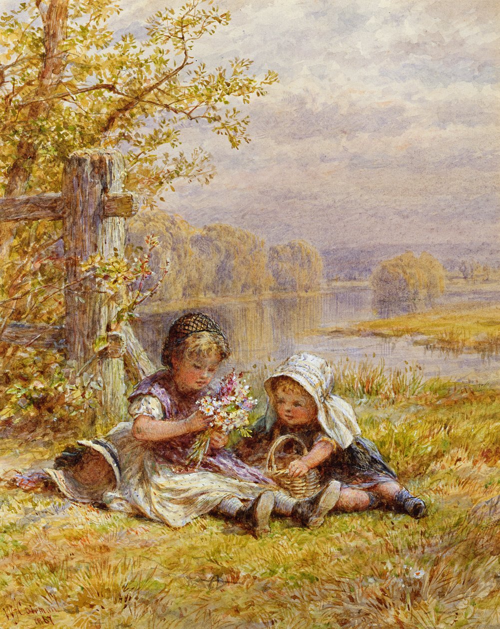 A Posy for Mother, 1867 av William Stephen Coleman