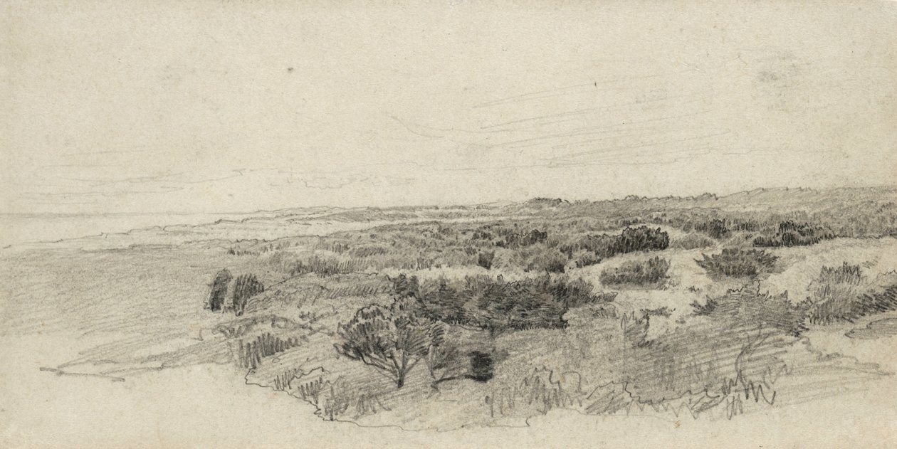 Landskap med träd av William Trost Richards