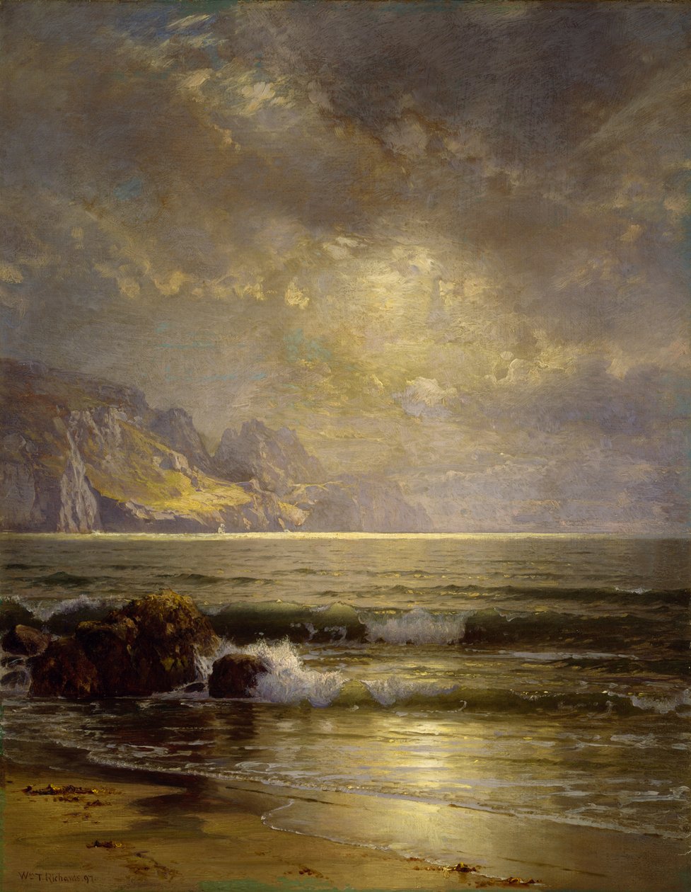 Seascape, 1897 av William Trost Richards