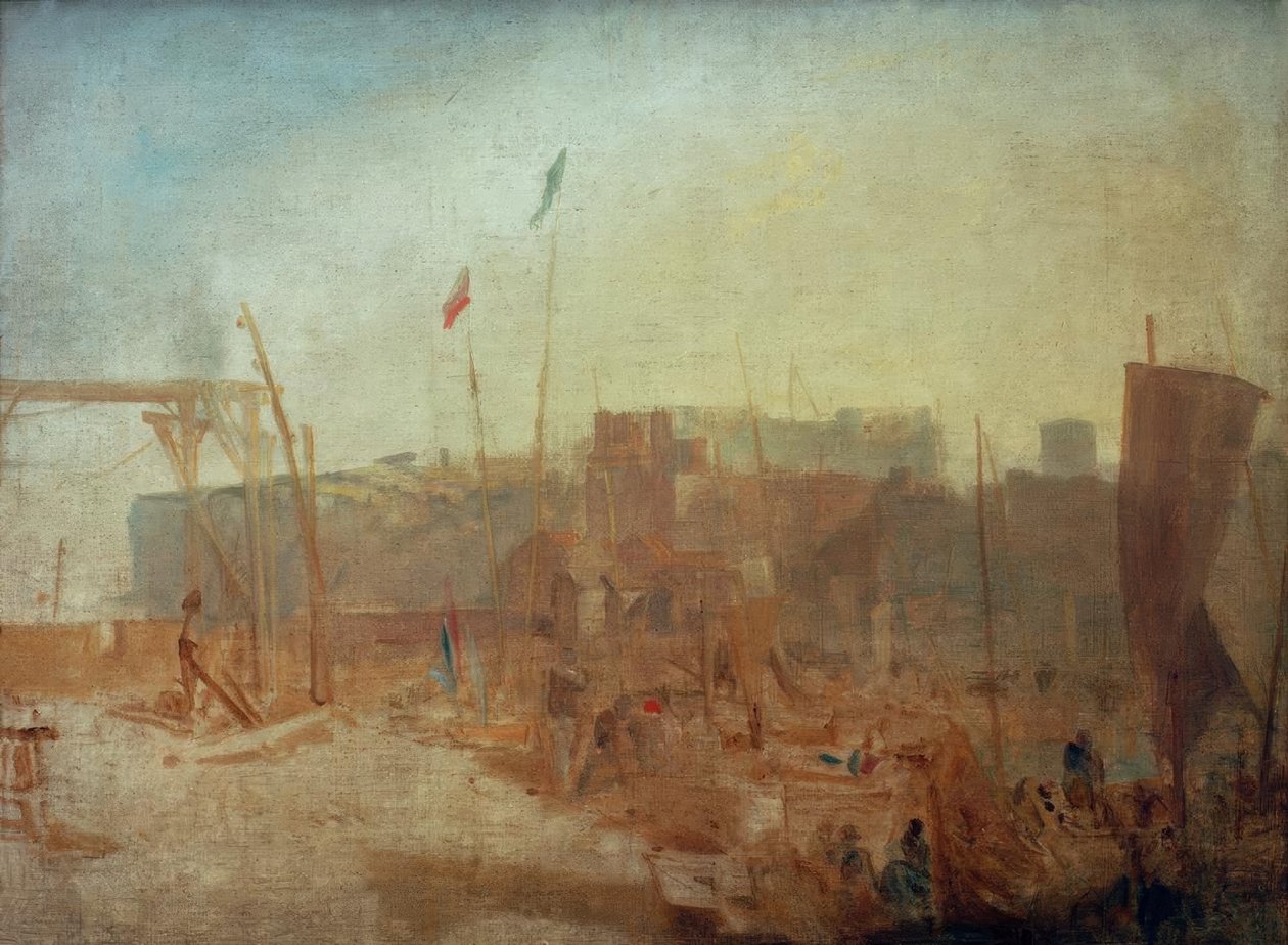 Margate, solnedgång av Joseph Mallord William Turner