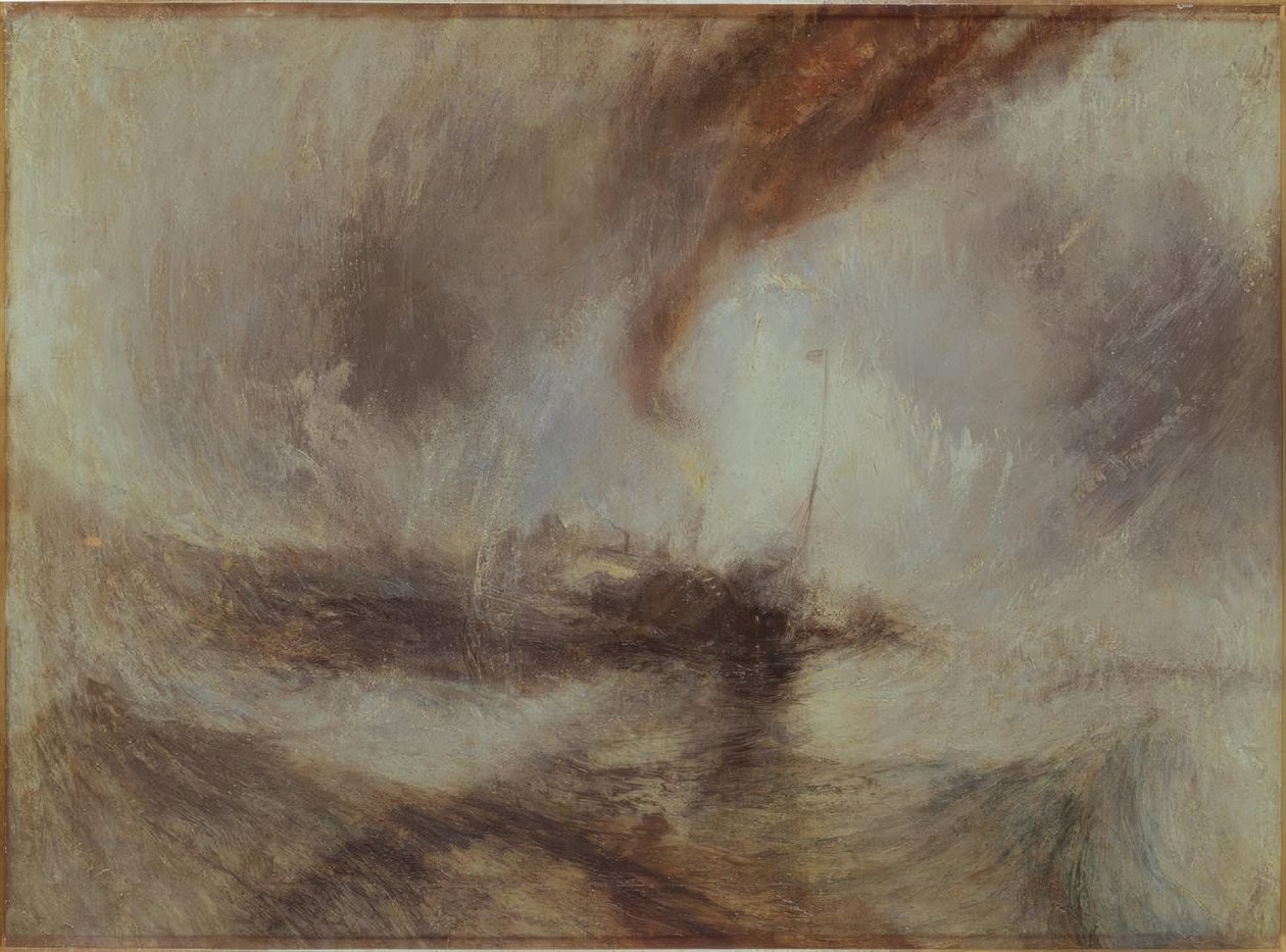 Snöstorm av Joseph Mallord William Turner