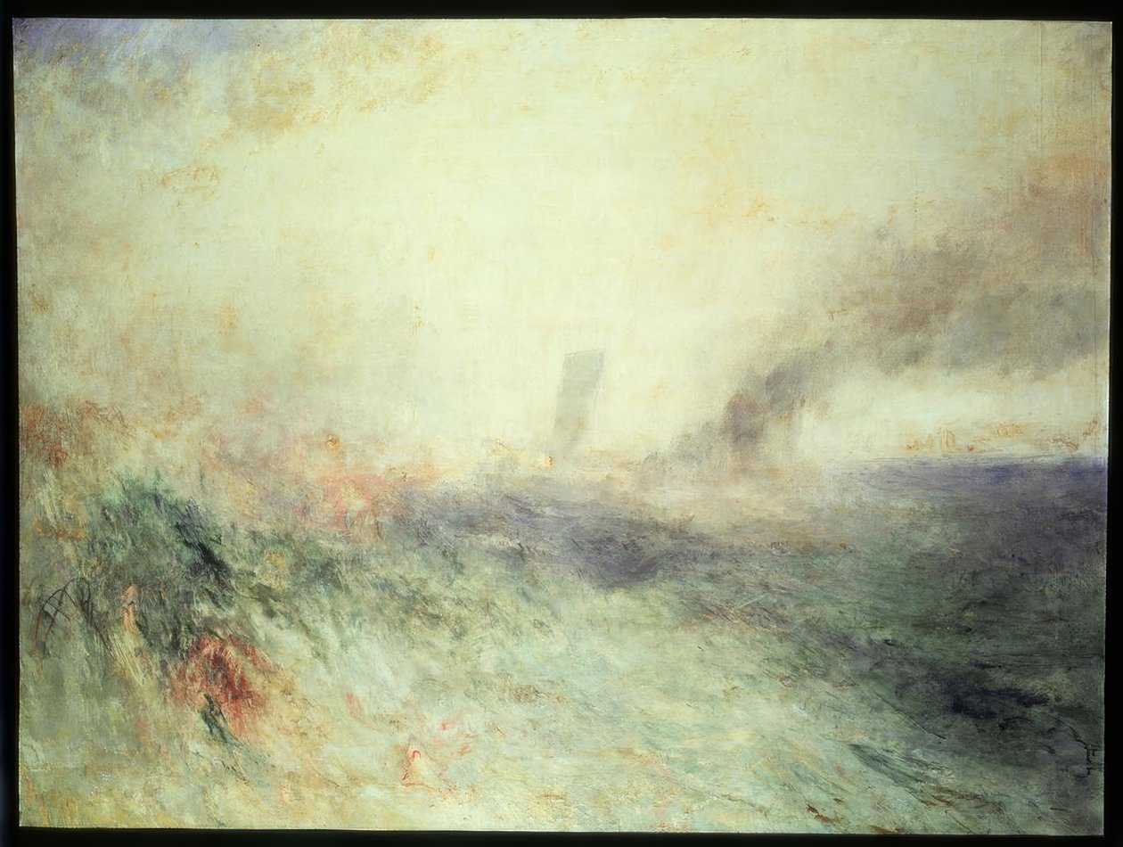 Havslandskap: Folkestone av Joseph Mallord William Turner