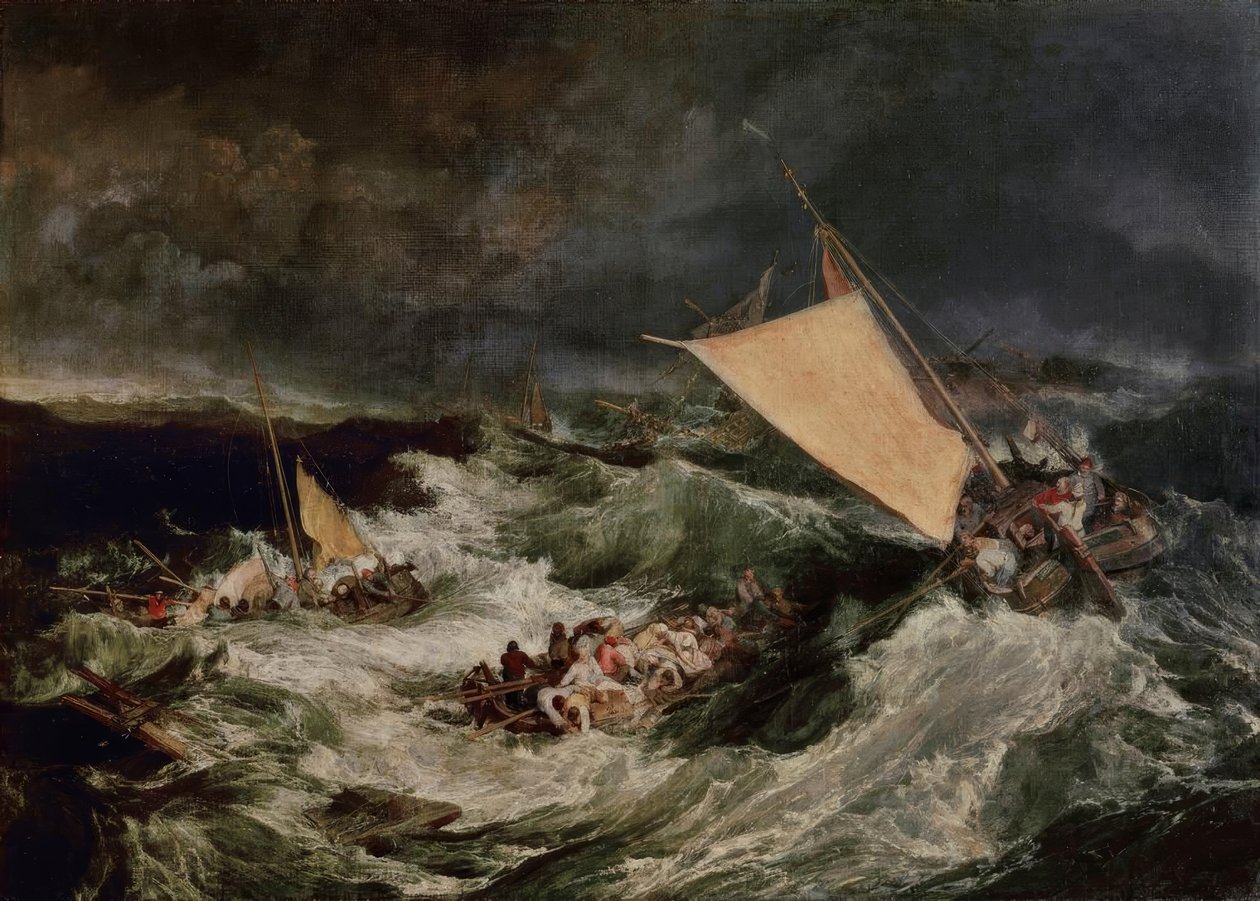 Skeppsbrottet av Joseph Mallord William Turner