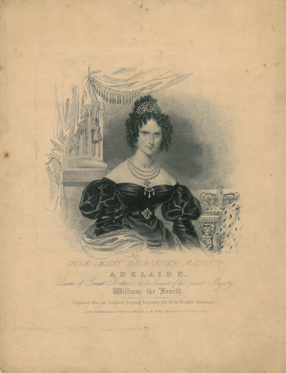 Drottning Adelaide av William Wolfe Alais