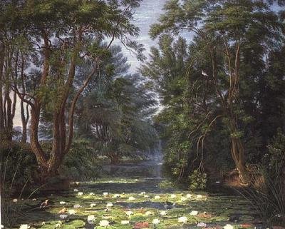 Cherwell näckrosor av Joseph Mallord William Turner