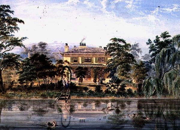 Kinesisk villa av Joseph Mallord William Turner