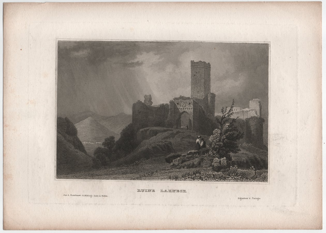 Förstör Lahneck av William (after) Tombleson