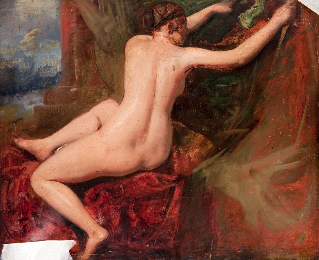 Naken kvinna av William (manner of) Etty