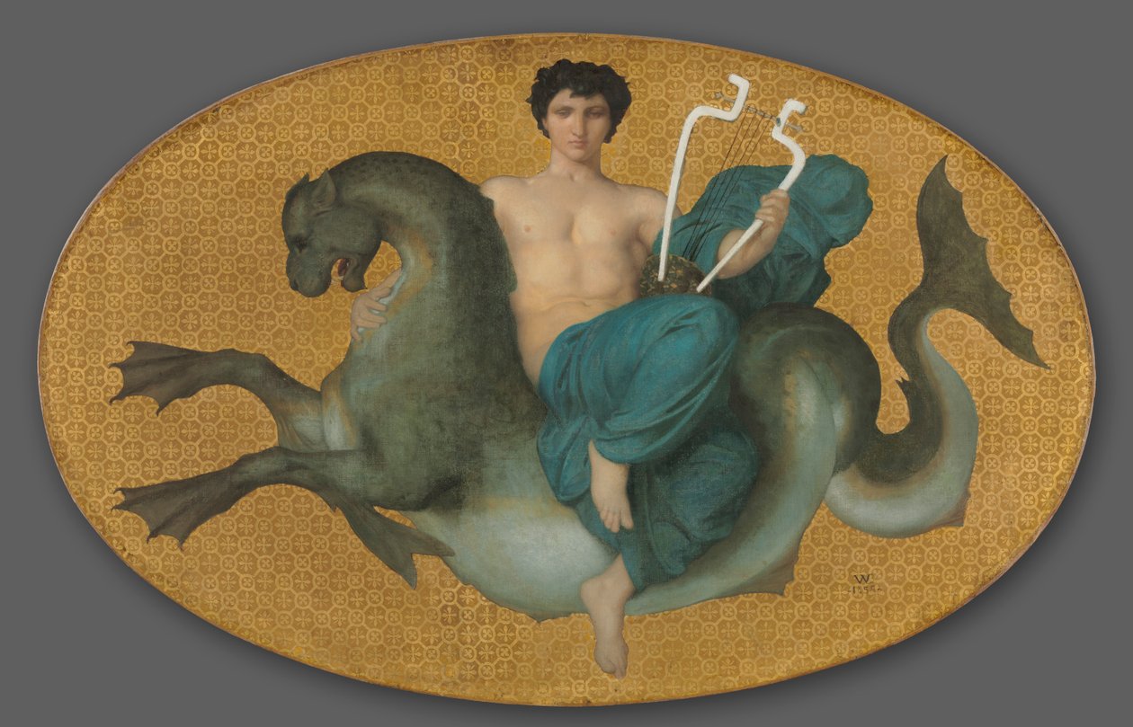 Arion på en sjöhäst av William Adolphe Bouguereau