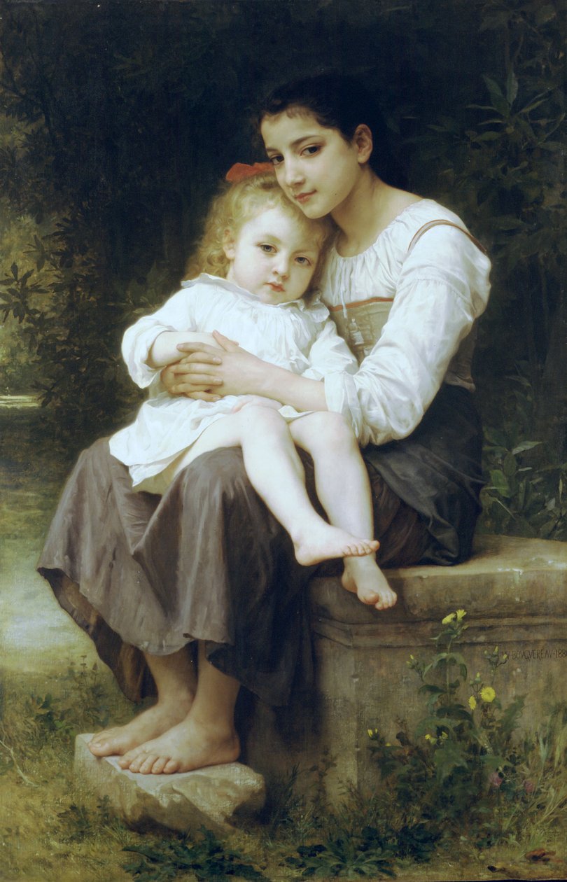 Storasyster av William Adolphe Bouguereau