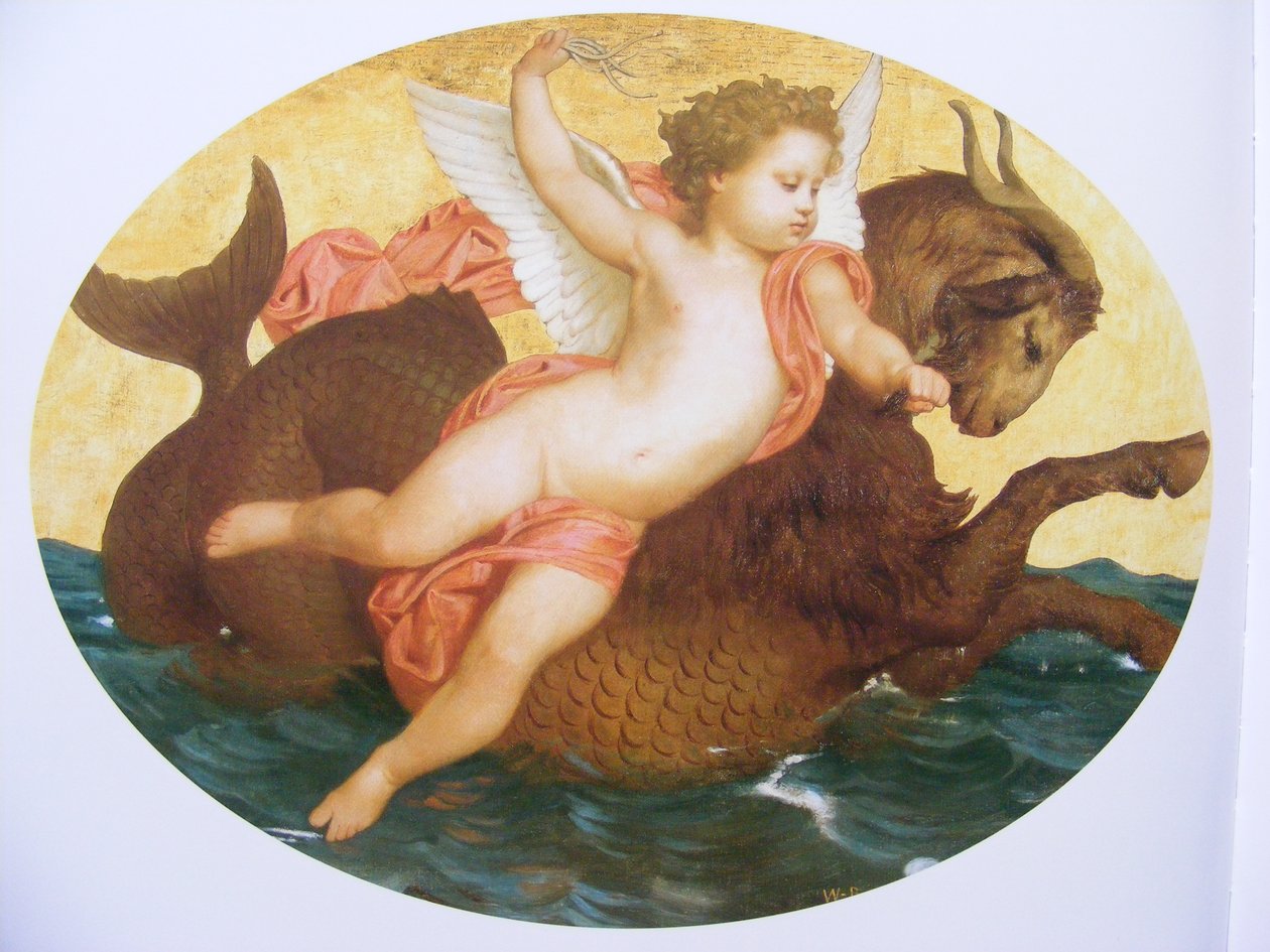 Amor på ett havsmonster av William Adolphe Bouguereau