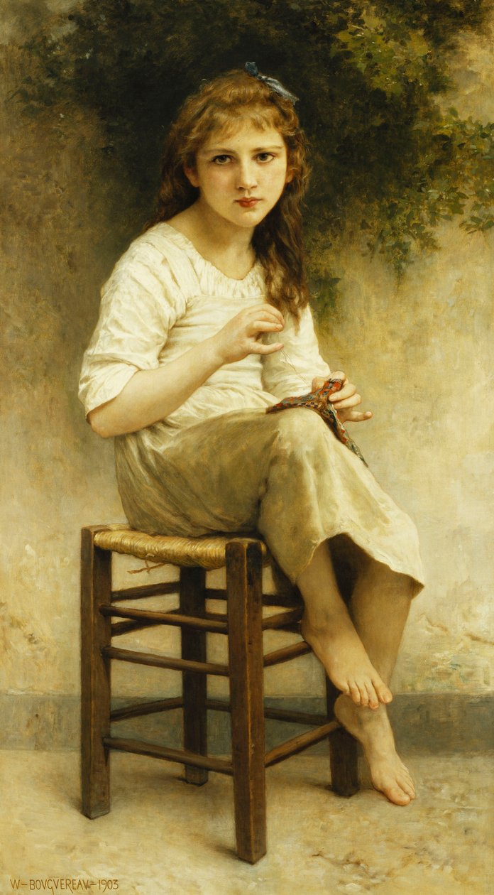 Idle tankar av William Adolphe Bouguereau