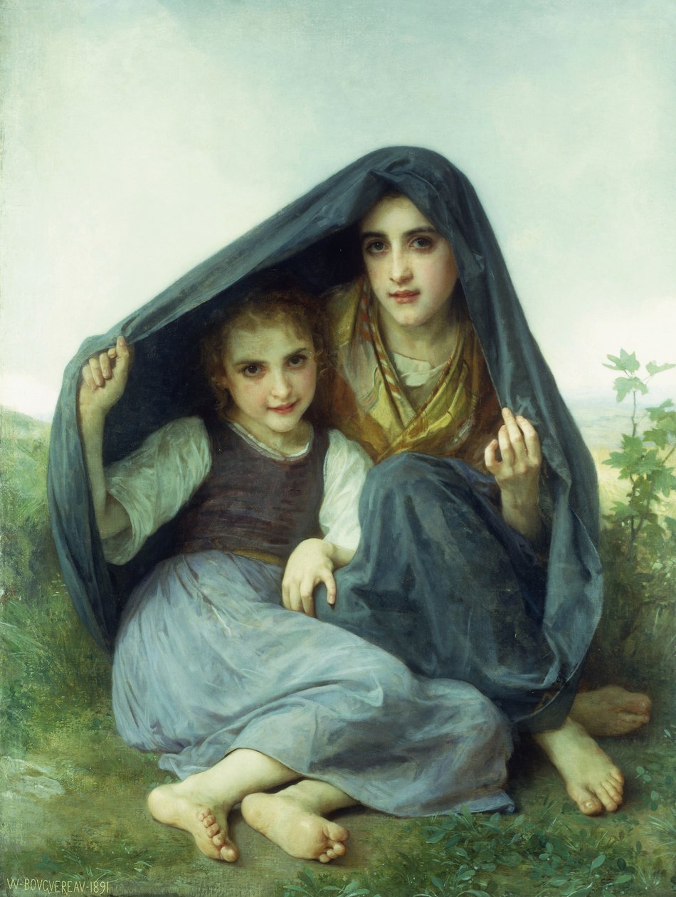 Skyddshemmet, 1891 av William Adolphe Bouguereau
