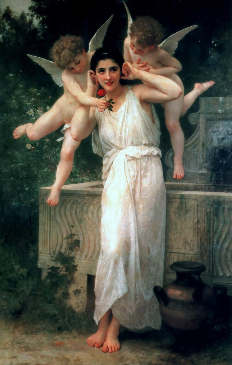 Uppvaknande av hjärtat av William Adolphe Bouguereau