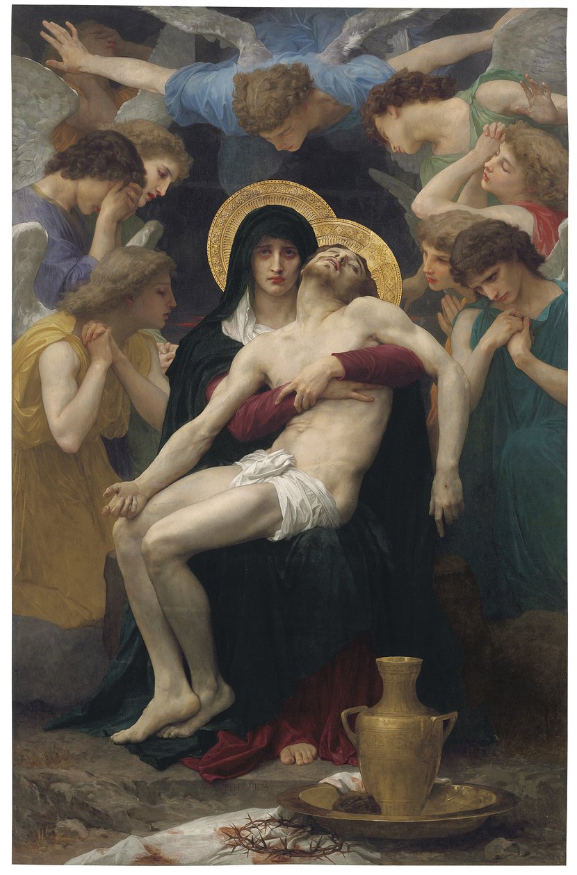 Pieta, 1876 av William Adolphe Bouguereau