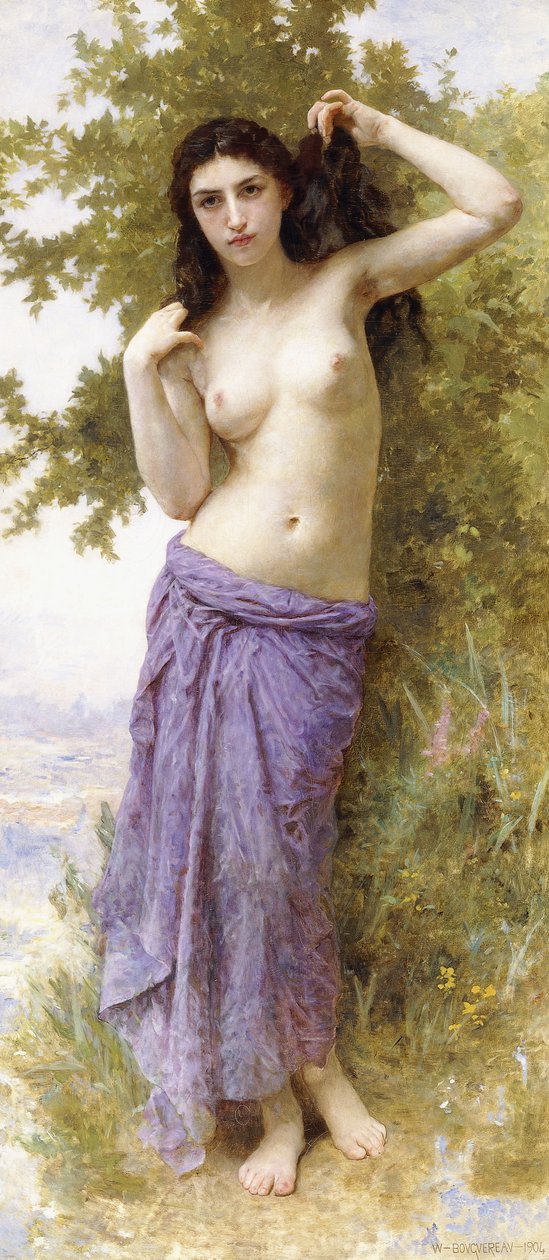 Romersk skönhet, 1904 av William Adolphe Bouguereau