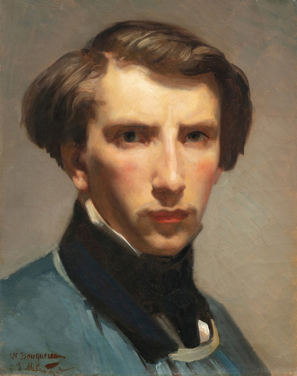 Självporträtt, 1853. av William Adolphe Bouguereau