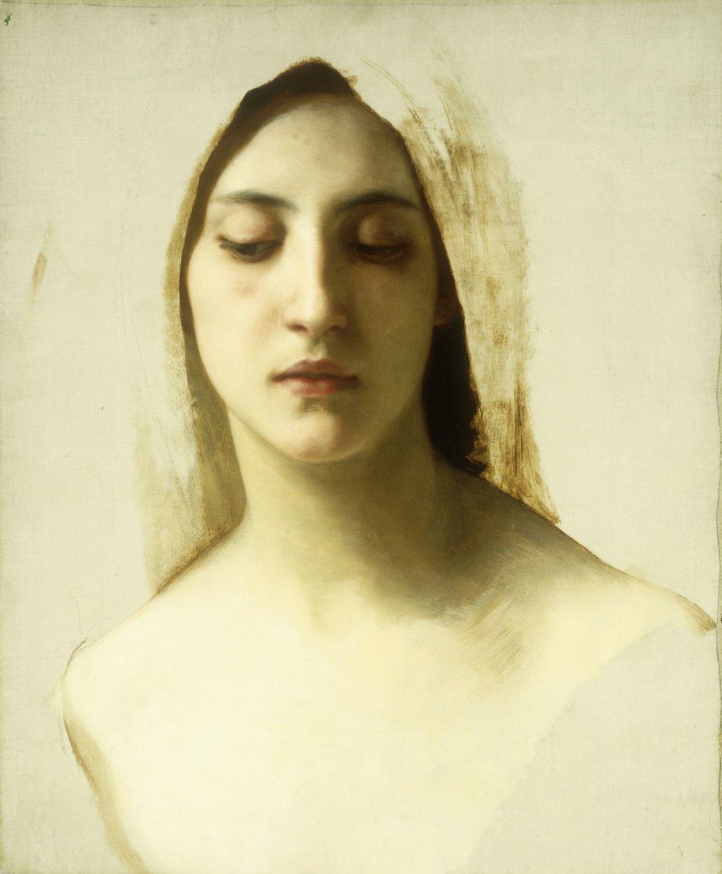 Studie för "La Charite", c.1878 av William Adolphe Bouguereau