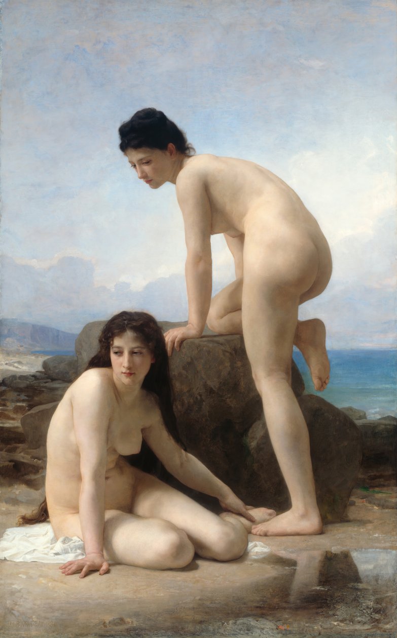 Badarna, 1884. av William Adolphe Bouguereau