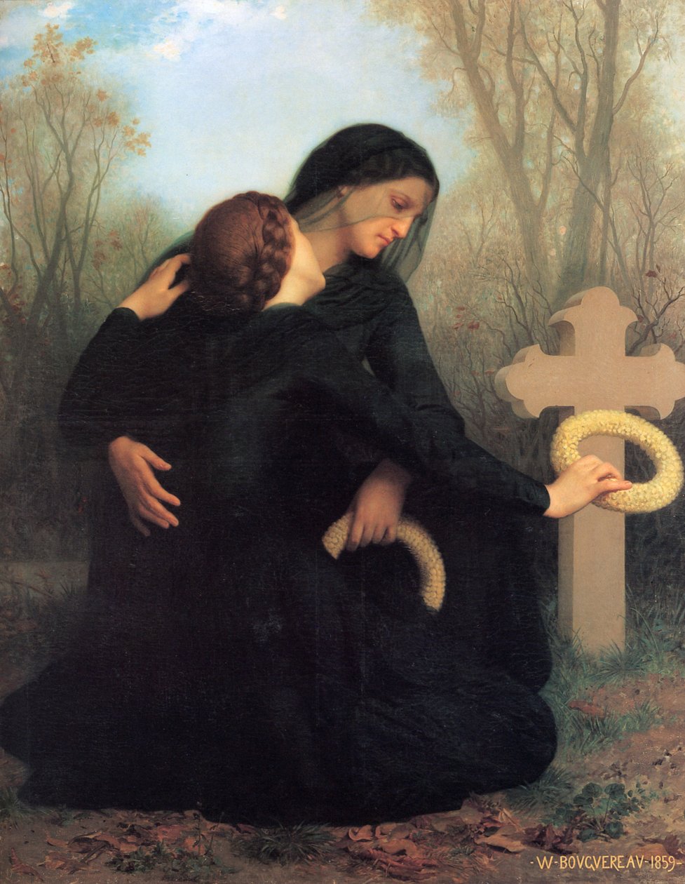 De dödas dag av William Adolphe Bouguereau