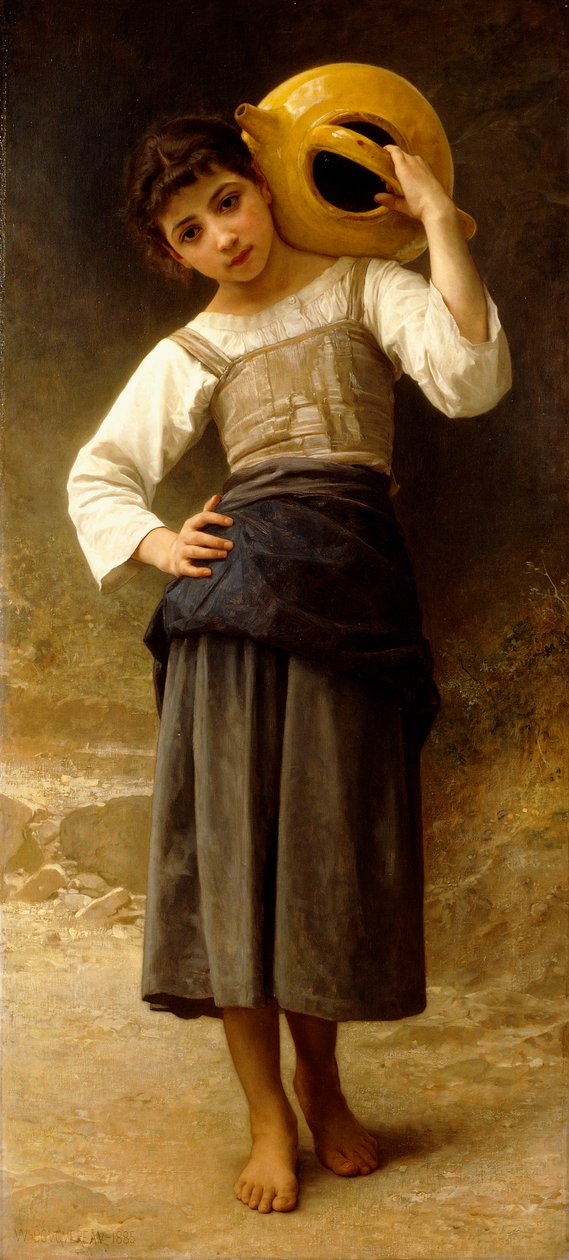 Vattenflickan, av William Adolphe Bouguereau