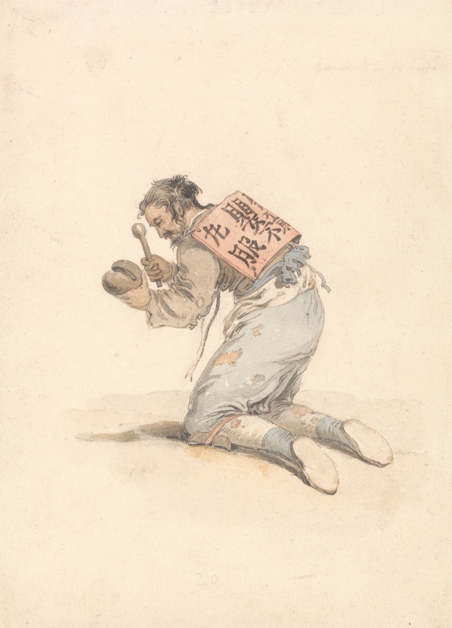 En kinesisk tiggare av William Alexander