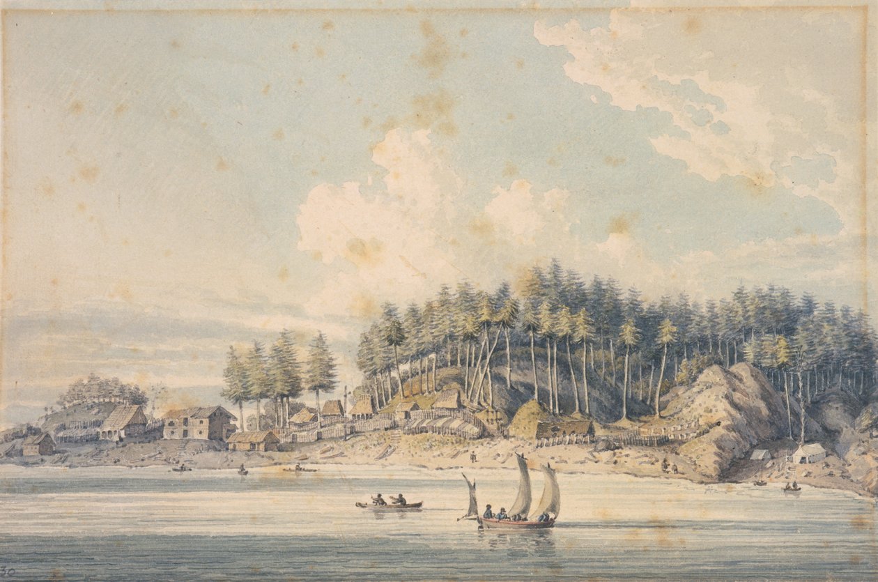 Friendly Cove, Nootka Sound, Vancouver Island av William Alexander