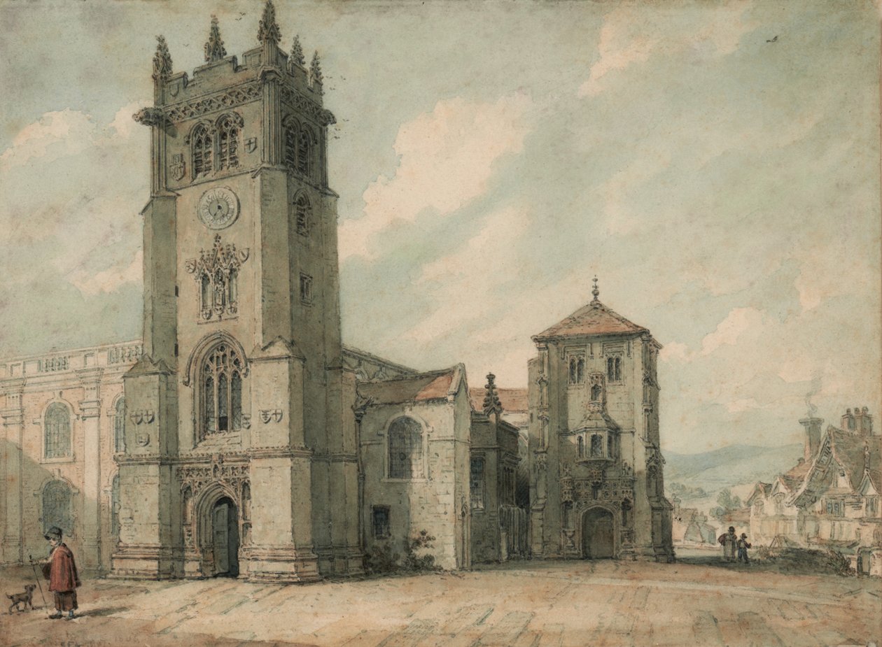 Macclesfield kyrka av William Alexander