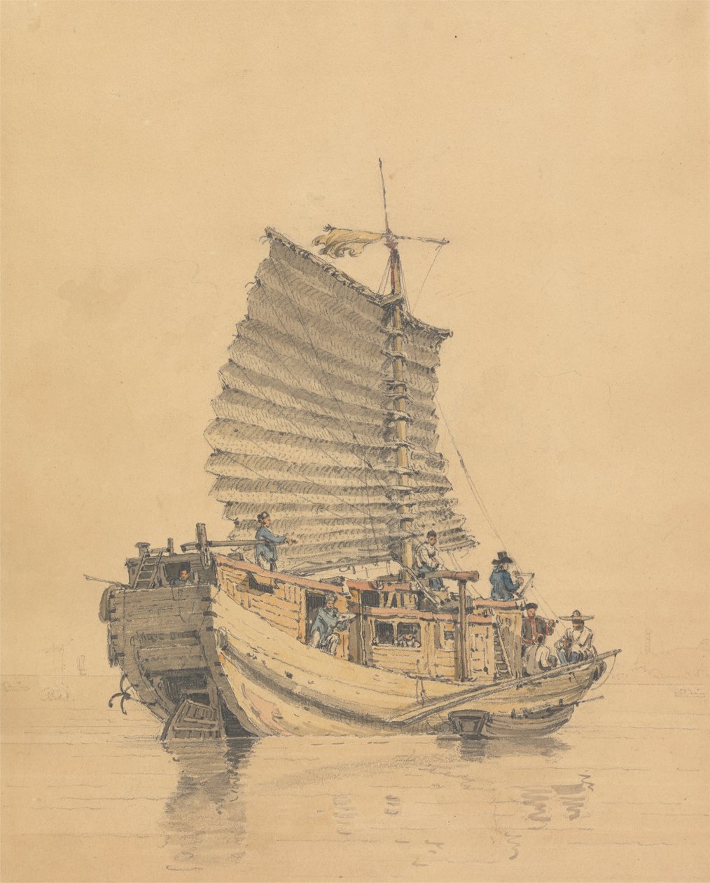 En av ambassadens yachter av William Alexander