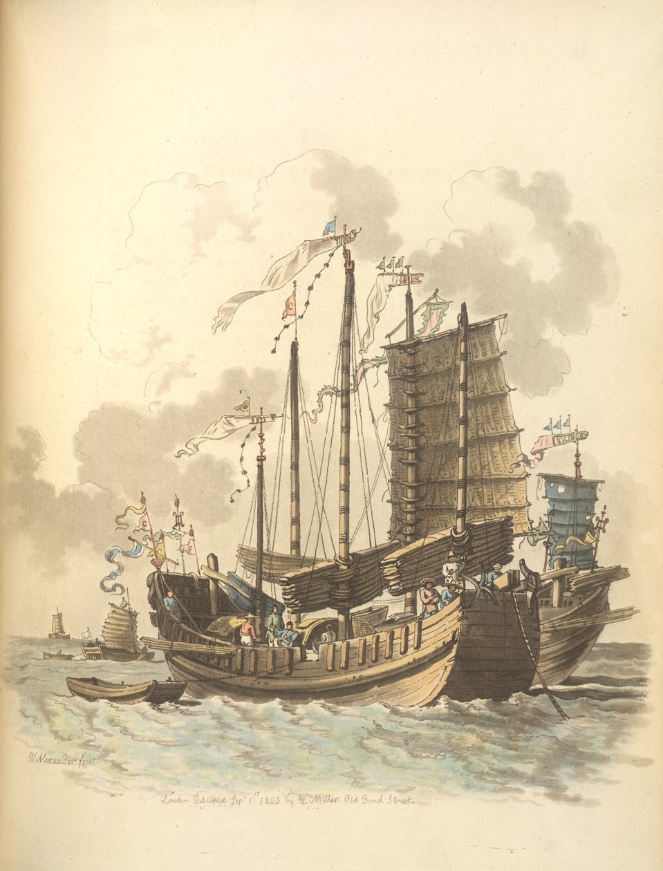 Porträtt av sjöfartyg av William Alexander