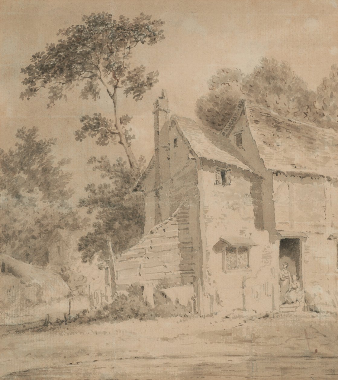 Timmar inramade hus av William Alexander