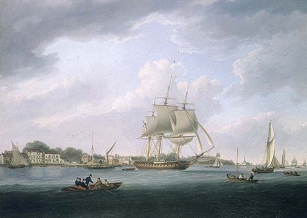 Themsen i Erith av William Anderson