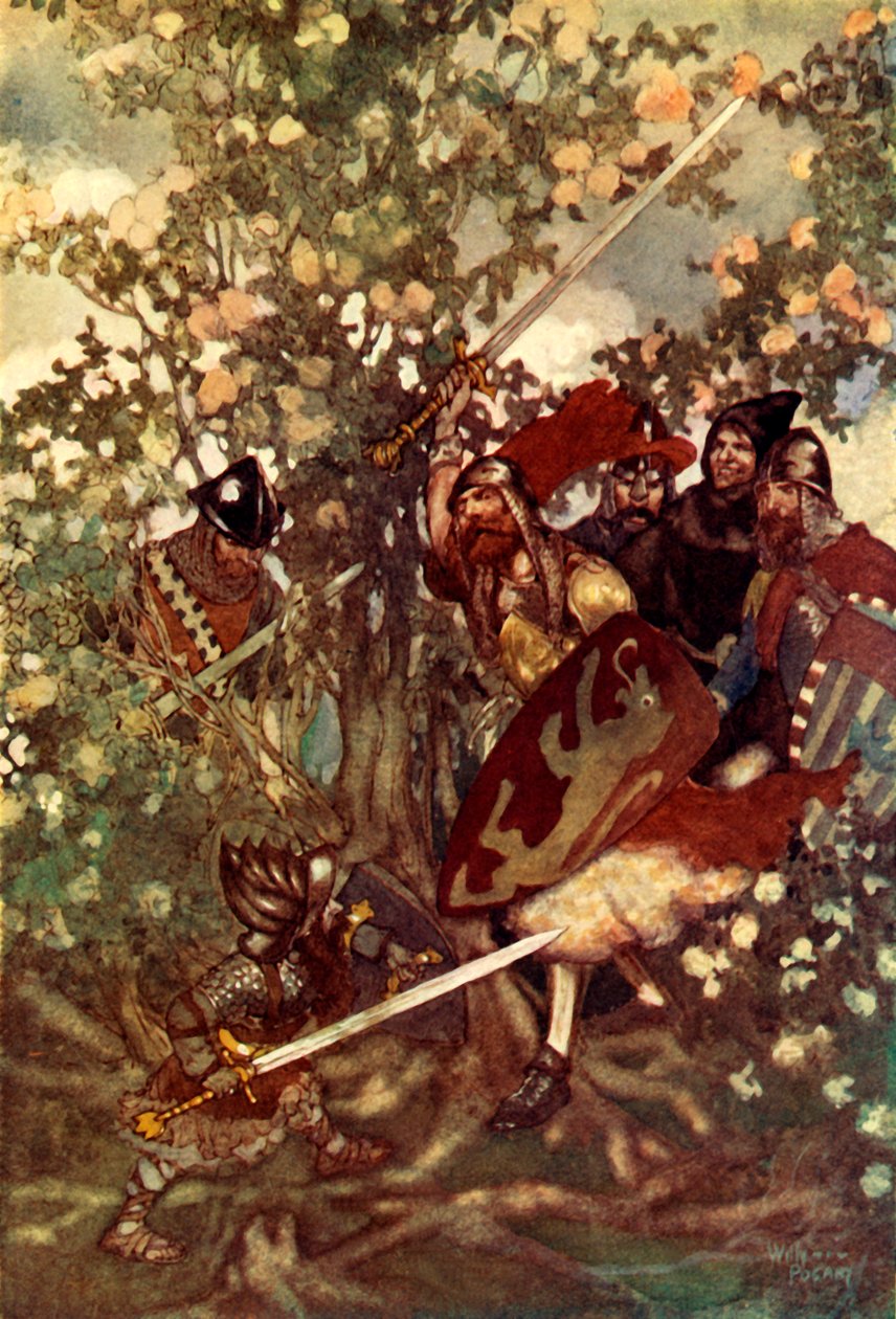 "Dvärgen Laurin", 1919. av William Andrew Pogany