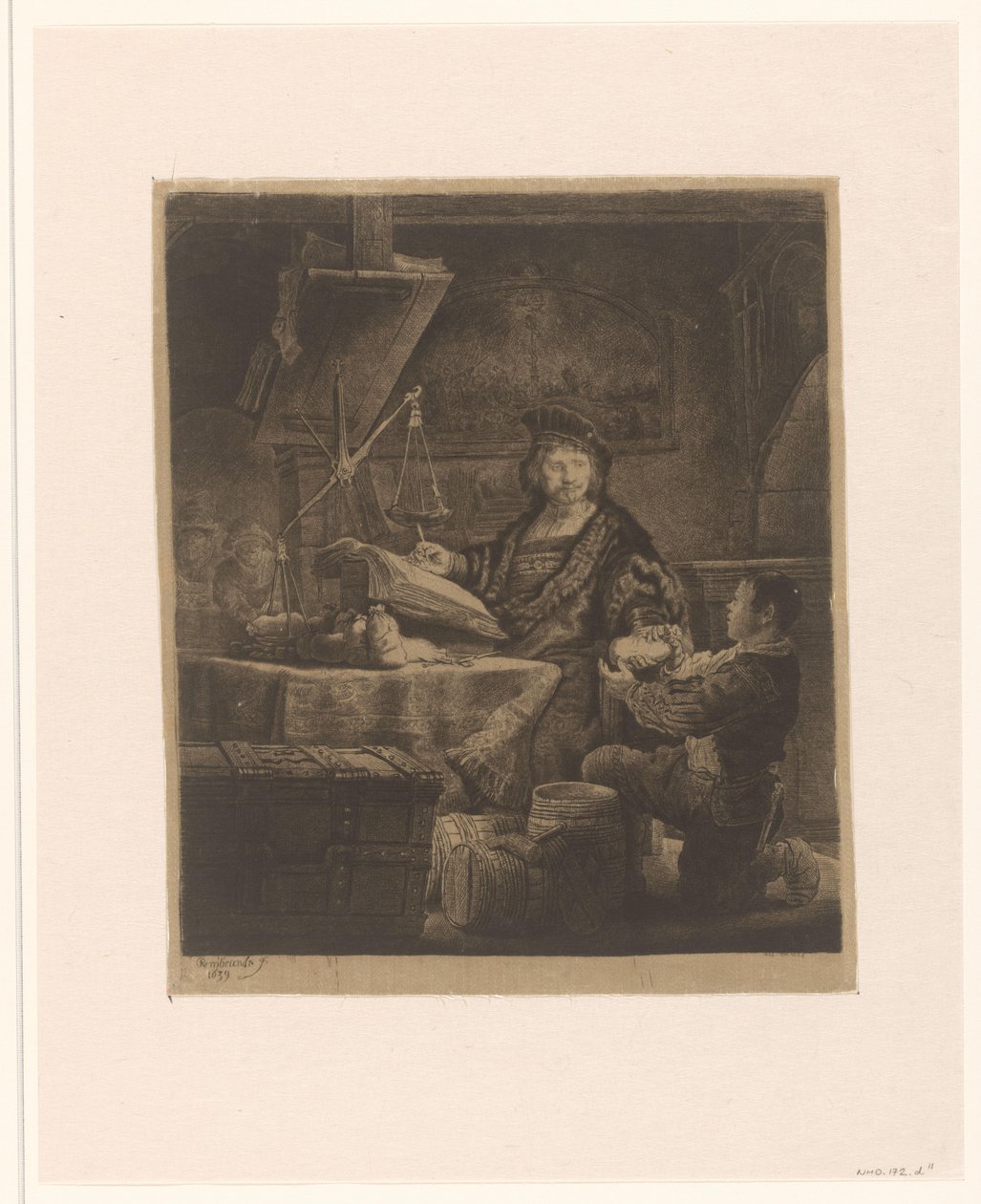 Jan Uytenbogaert, "Guldvägaren" av William Baillie